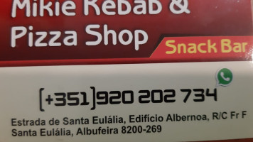 Mikie Kebab Pizza Shop outside