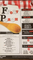 Mariazinha menu